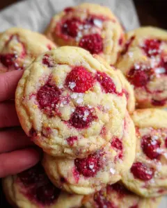 Lemon Raspberry Cookies