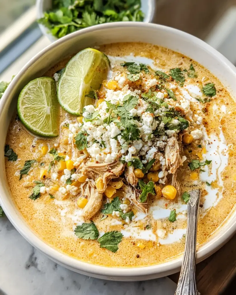 Mexican Street Corn Soup