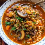 Mushroom Barley Soup