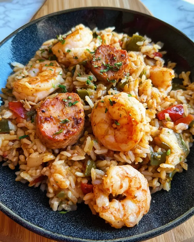 Seafood Jambalaya with Shrimp