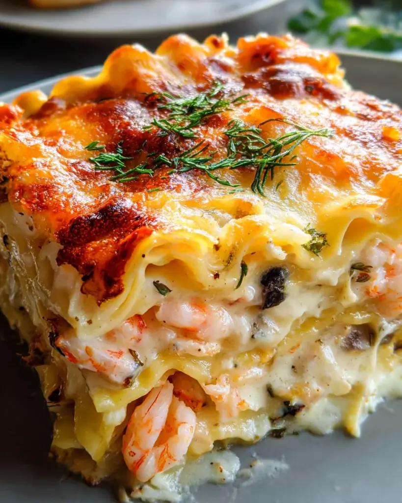 Seafood Lasagna