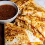 Shredded Chicken Quesadillas