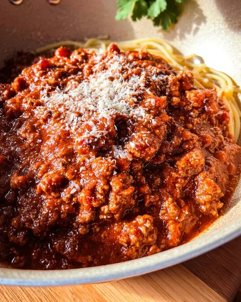 The Perfect Homemade Meat Sauce