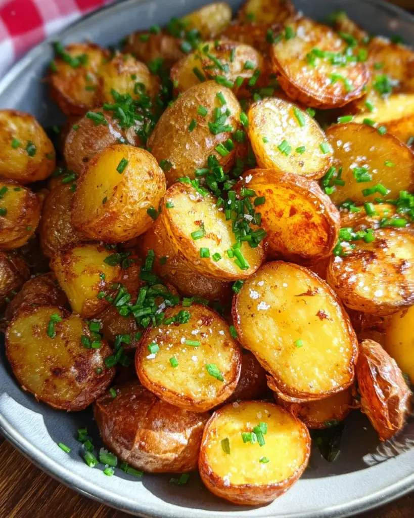 Crisp Salt And Vinegar Potatoes