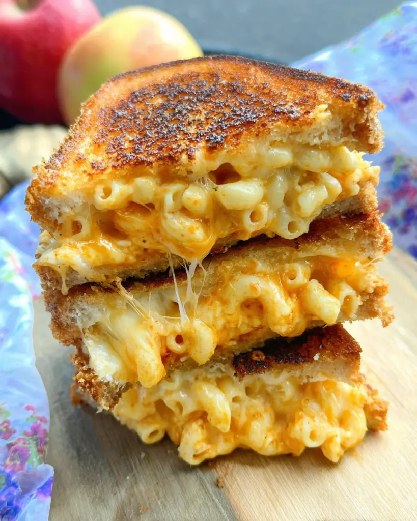 Grilled Mac & Cheese Sandwich