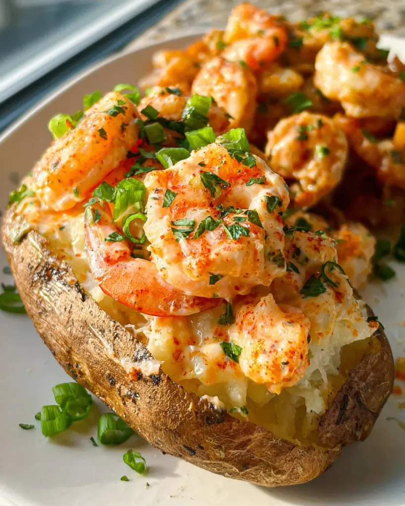 Shrimp Baked Potato