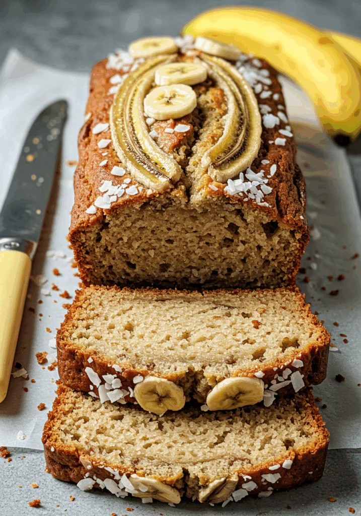 Coconut Pineapple Banana Bread