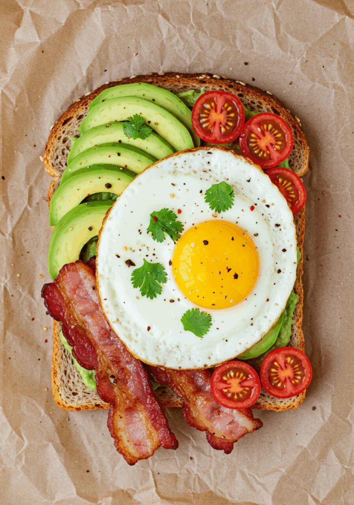California-Style Fried Egg Avocado Toast