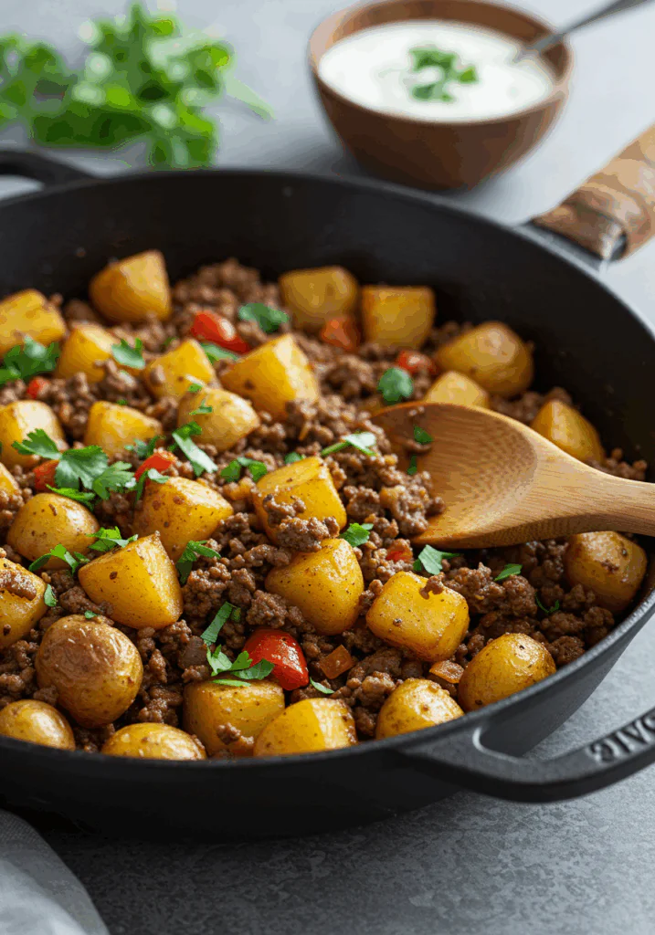 Ground Beef and Potatoes