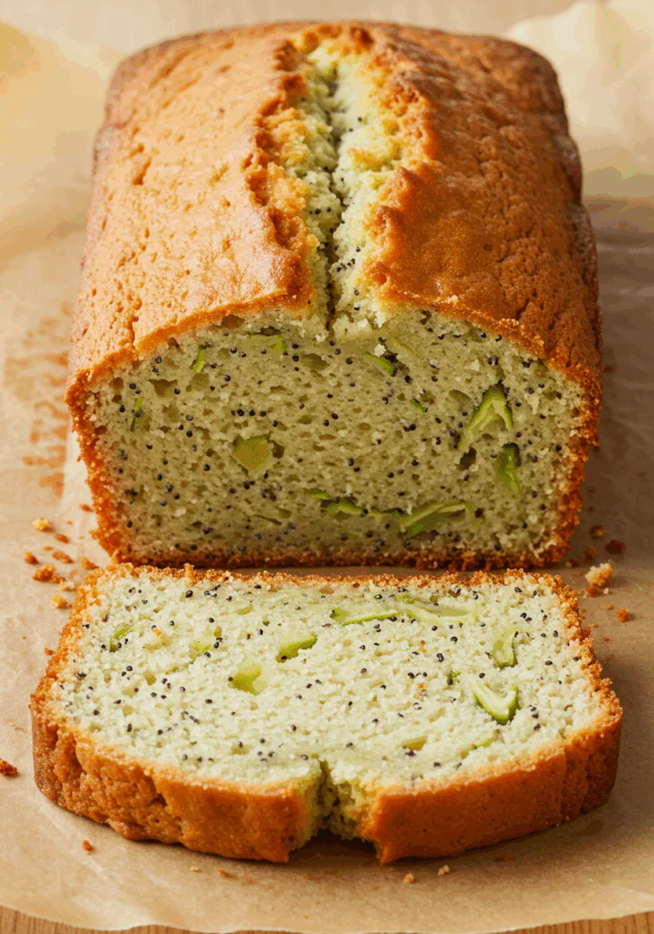Lemon Poppy Seed Zucchini Bread