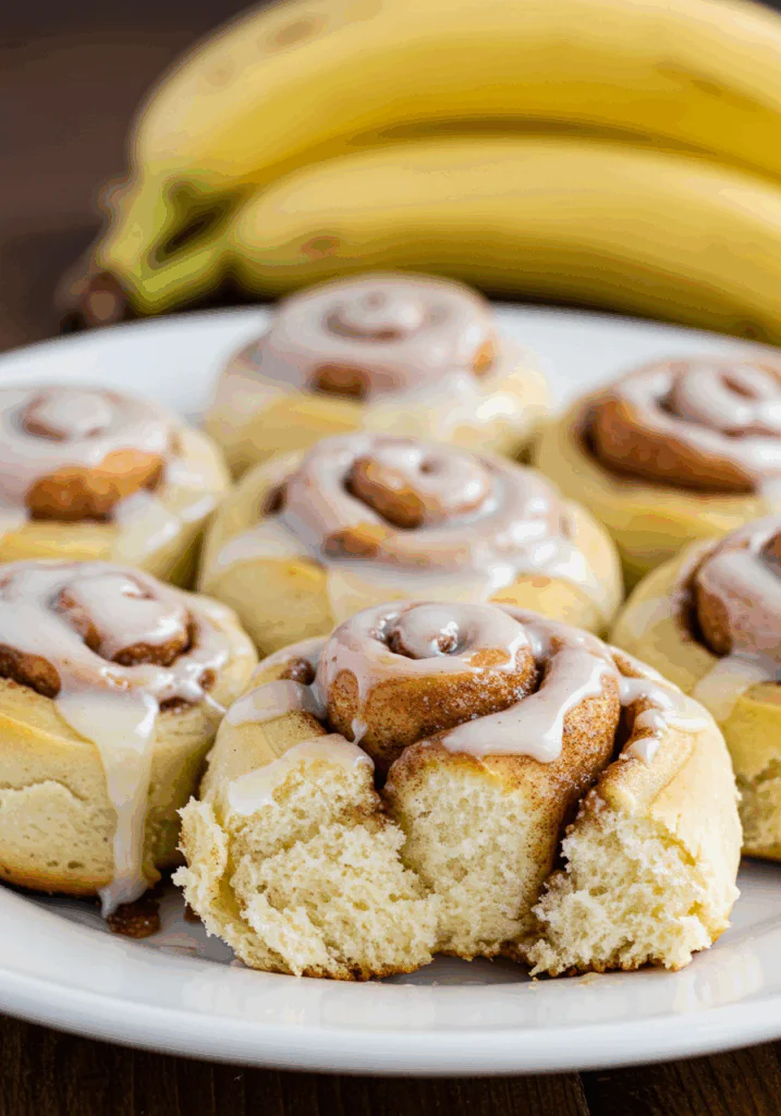 Banana Bread Cinnamon Rolls