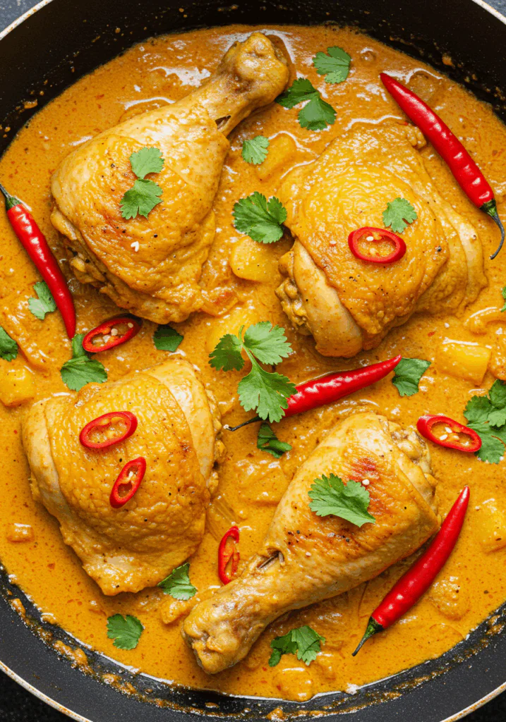 Spicy Brazilian Coconut Chicken