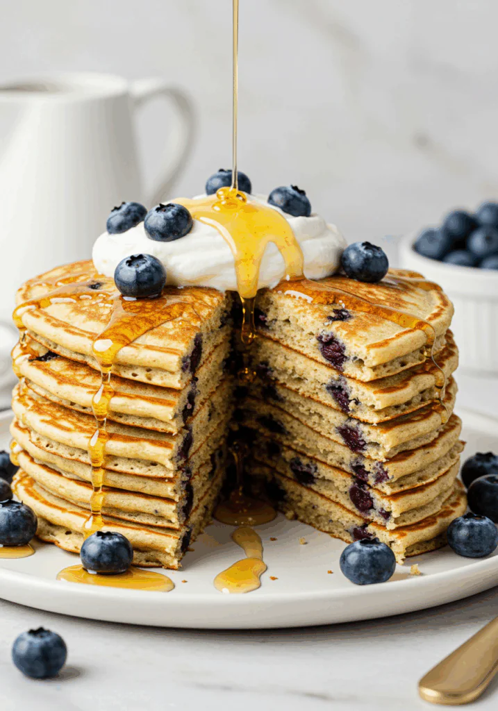 Buttermilk Blueberry Pancakes