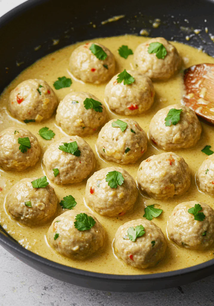 Coconut Chicken Meatballs