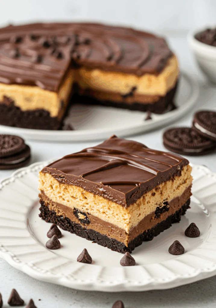 Cookie Dough Brownie Cake