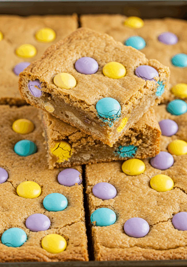 Easter Cake Mix Cookie Bars
