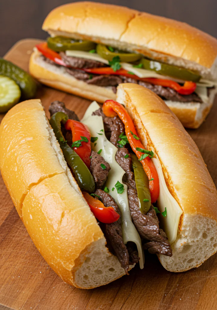 Steak Bomb Sandwich