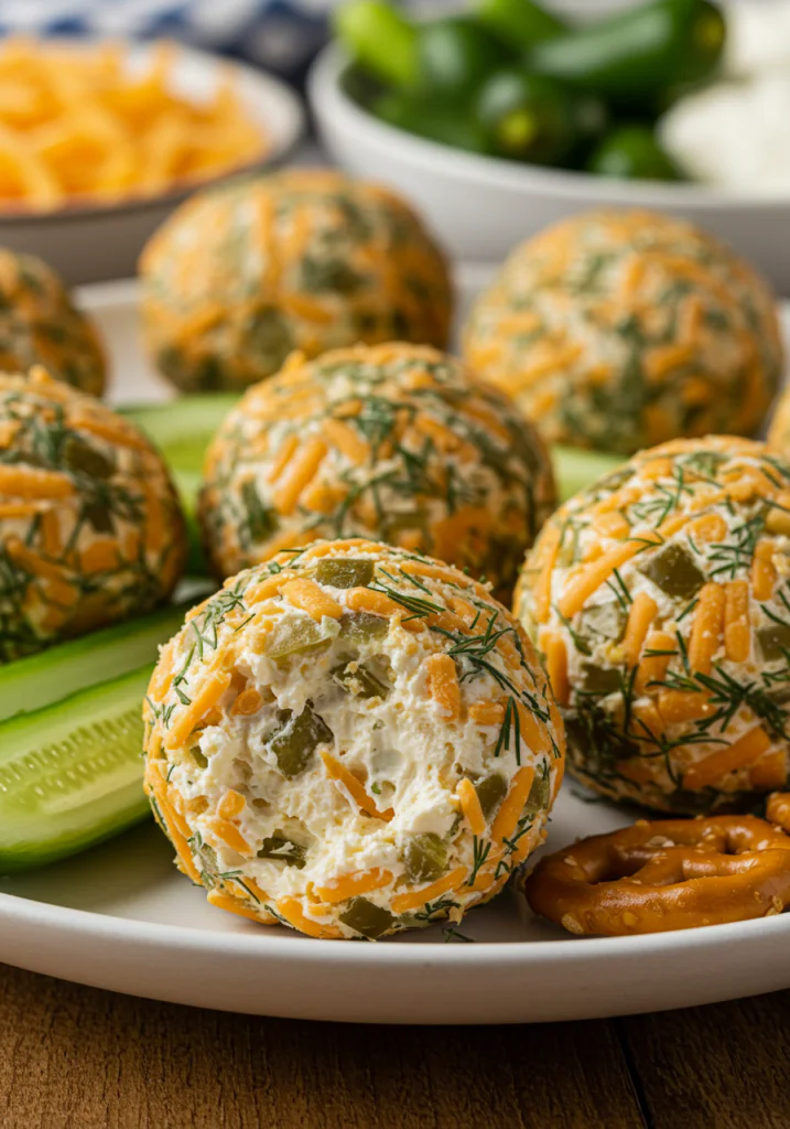 Dill Pickle Cheese Balls
