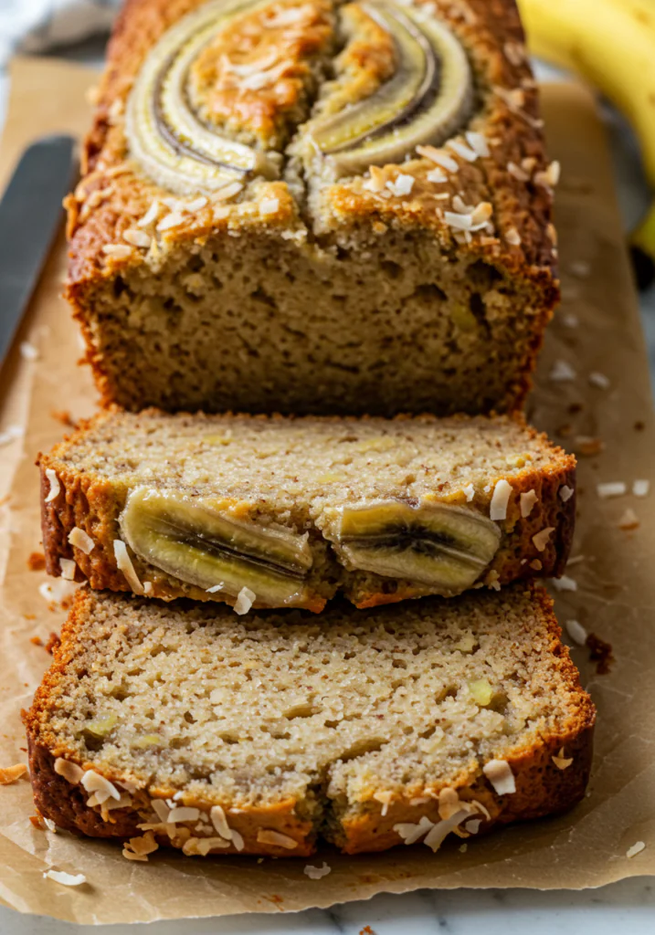 Coconut Pineapple Banana Bread