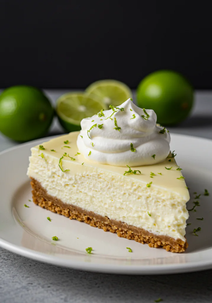 No Bake Key Lime Cheesecake
