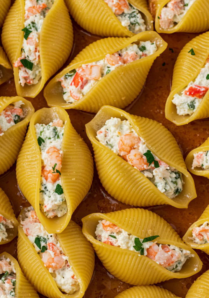 Seafood Stuffed Shells