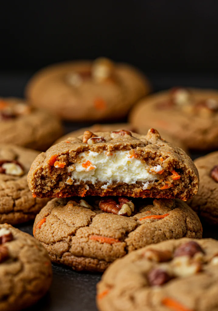 Carrot Cake Cheesecake Cookie