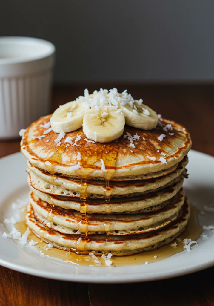 Healthy Coconut Pancakes