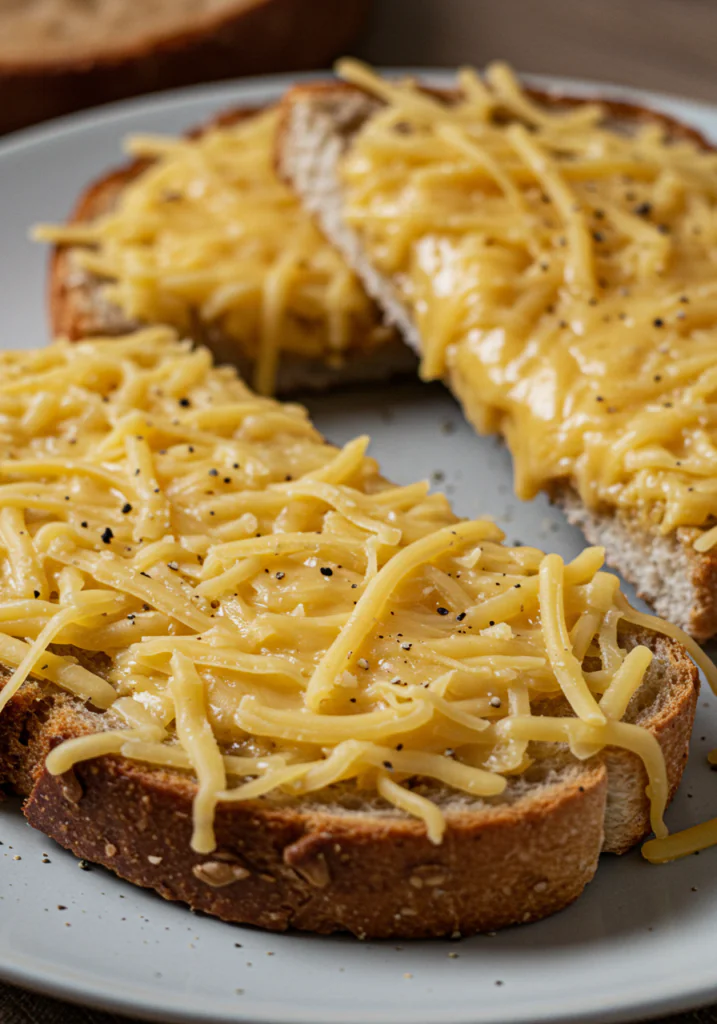 Irish Cheese Toasties (Cheese on Toast)