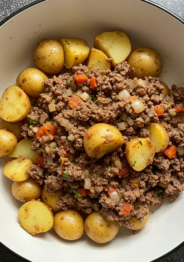 Ground Beef and Potatoes