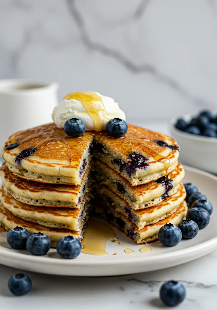 Buttermilk Blueberry Pancakes
