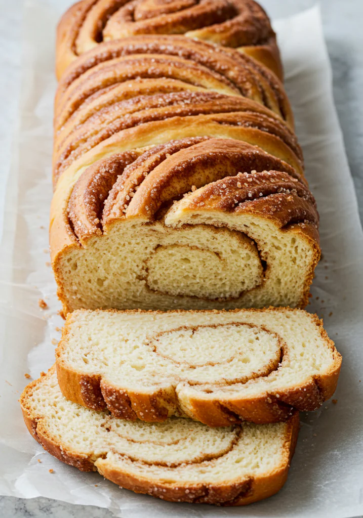 Homemade Cinnamon Swirl Bread