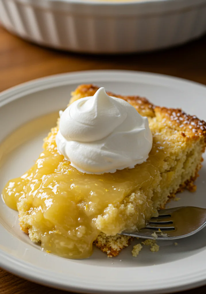 Magic Lemon Cobbler