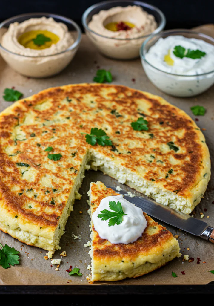 Cottage Cheese Flatbread