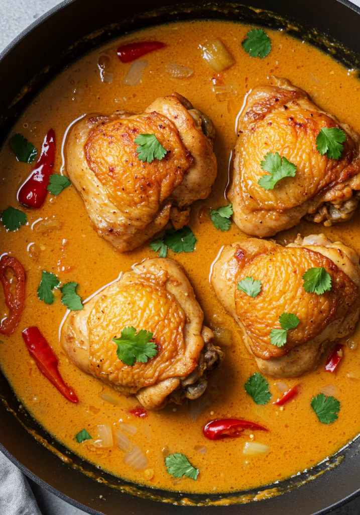 Spicy Brazilian Coconut Chicken