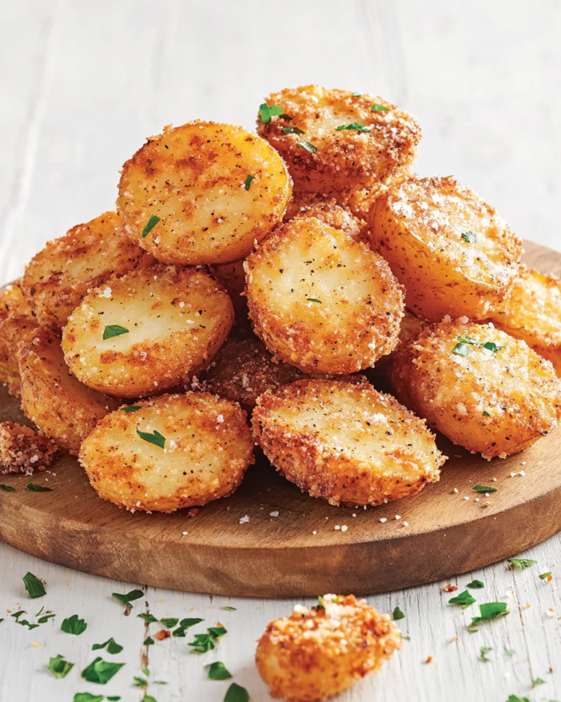 Crispy Parmesan Potatoes