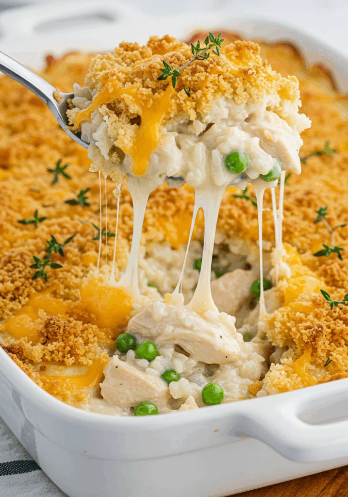 Ritz Cracker Chicken Casserole