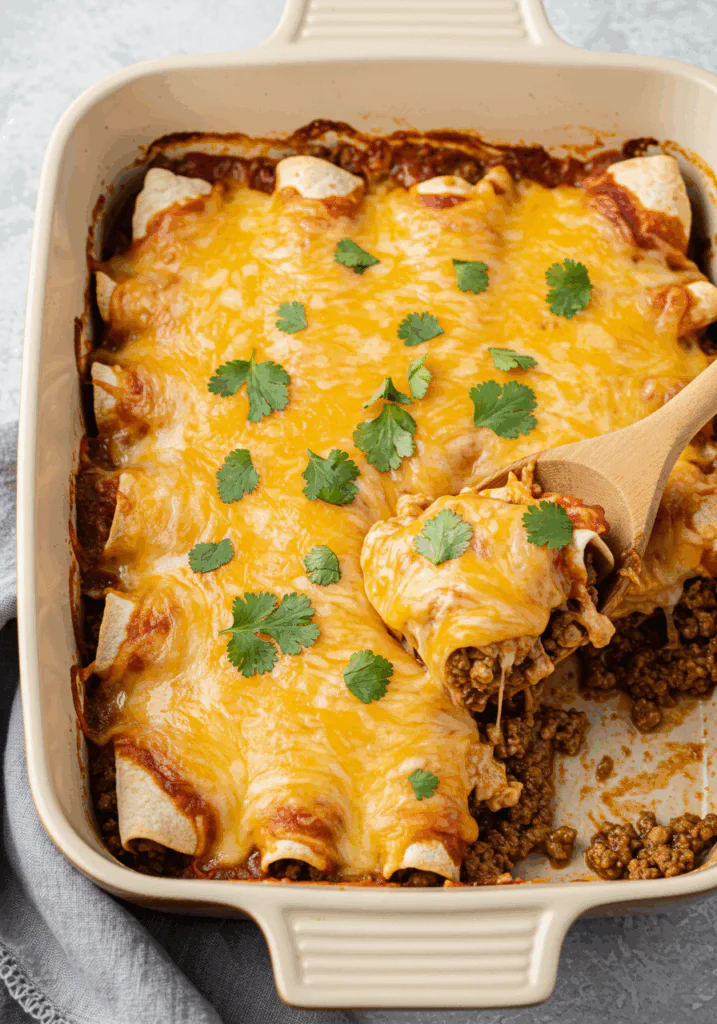 Mexican Breakfast Enchiladas