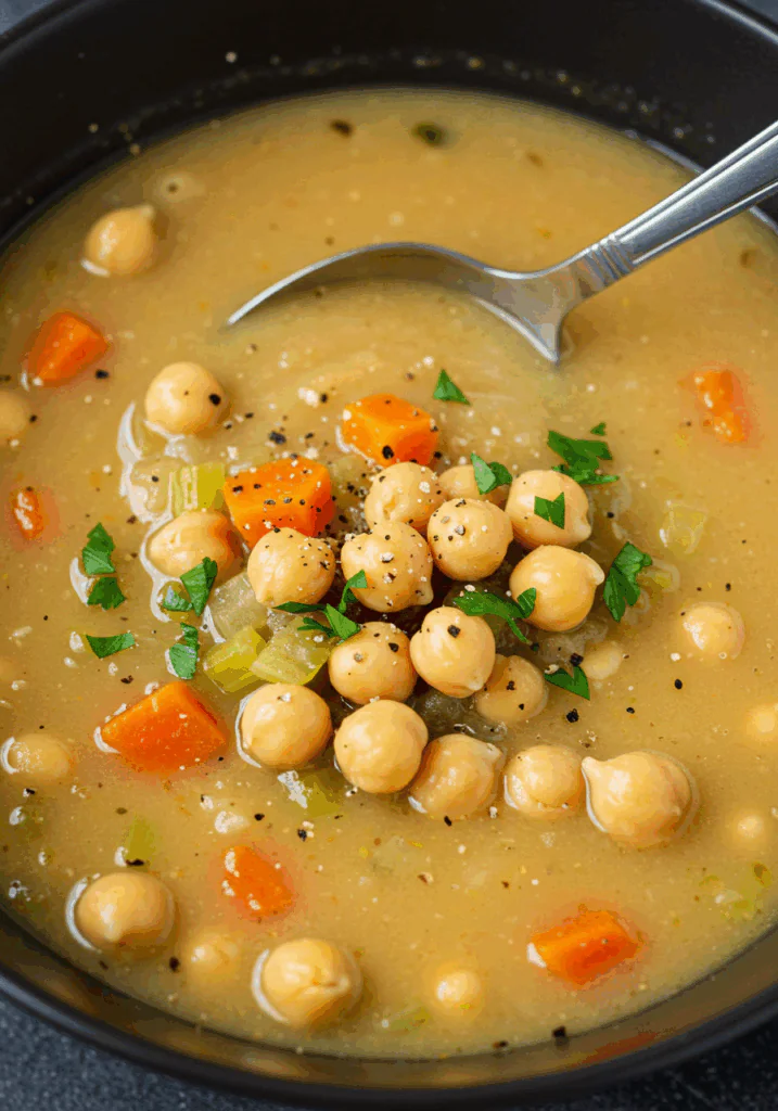 Creamy Tuscan Chickpea Soup