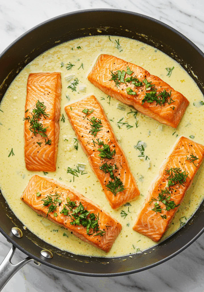 Creamy Garlic Butter Salmon