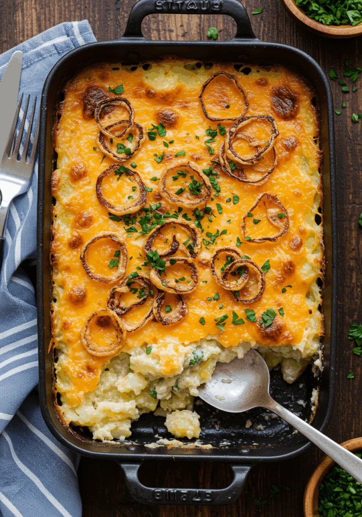 French Onion Funeral Potatoes
