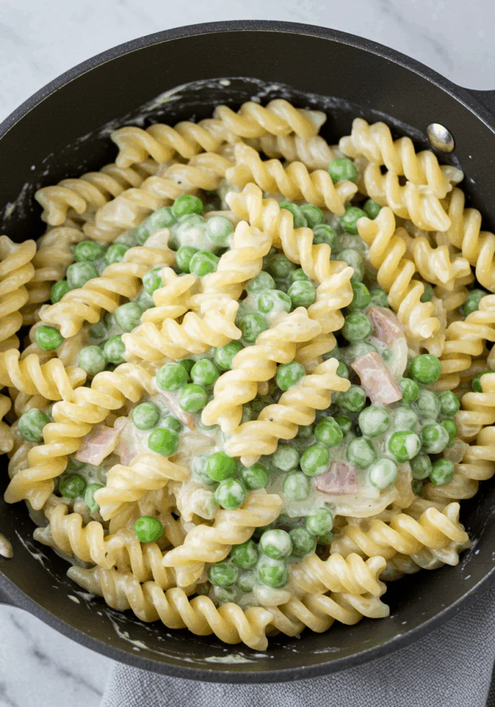Creamy Peas and Noodles