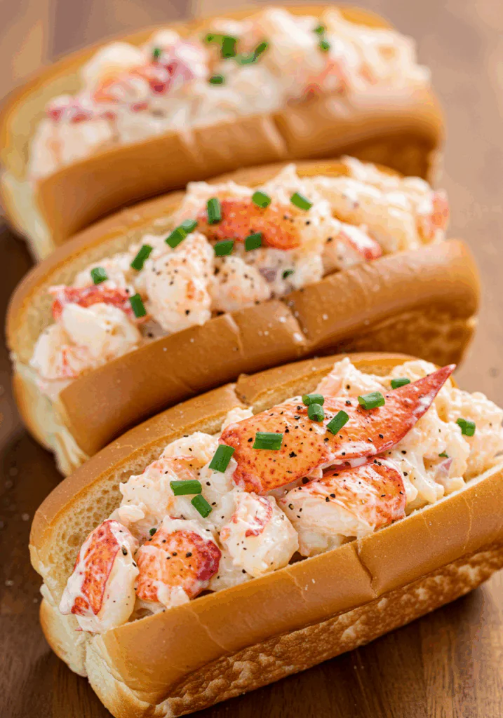 Garlic Butter King Crab Rolls