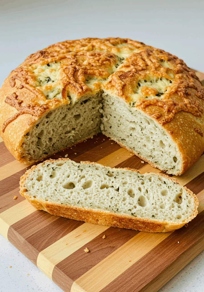Italian Herbs and Cheese Bread