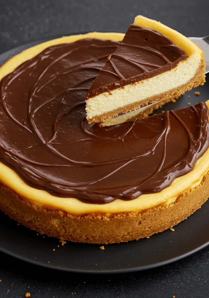 Boston Cream Pie Cheesecake