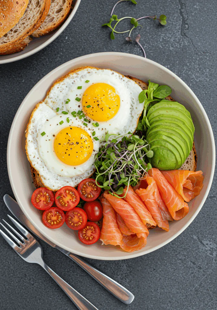 Smoked Salmon Breakfast Bowl