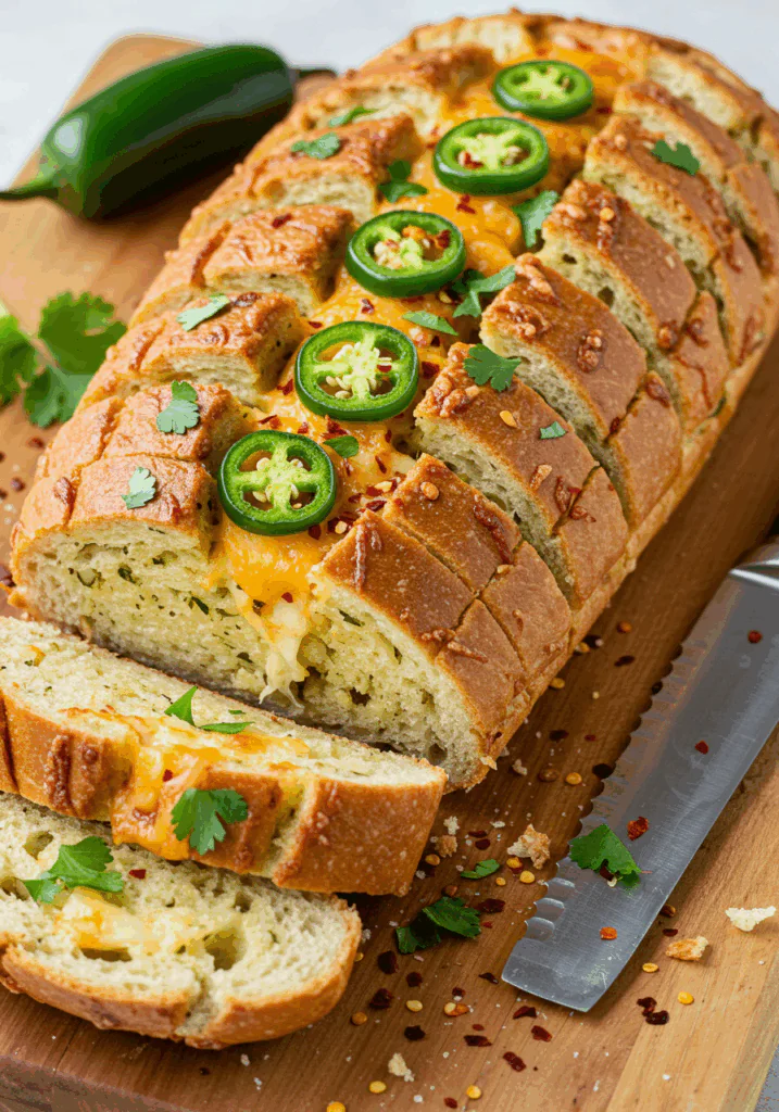 Hasselback Cheesy Bread