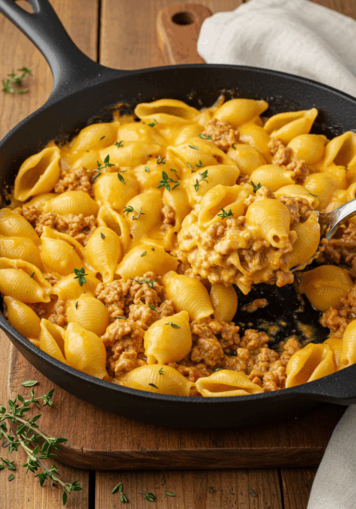 Healthier Homemade One Pot Hamburger Helper
