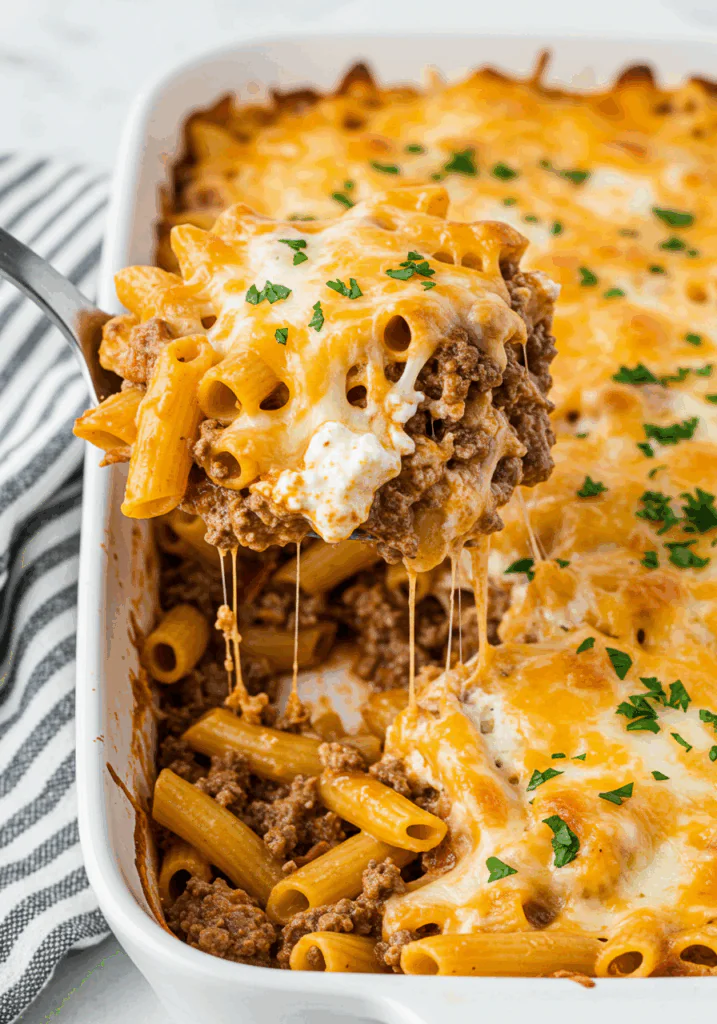 Cheeseburger Casserole