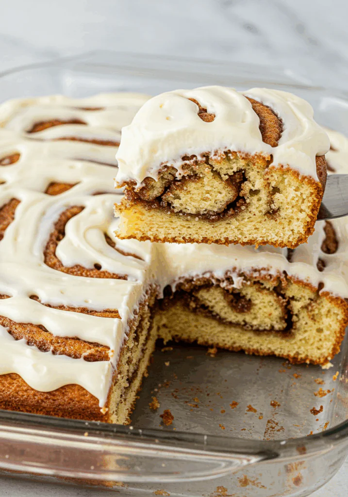 Big Mama’s Cinnamon Roll Cake