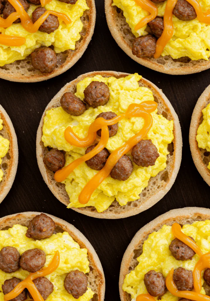English Muffin Breakfast Pizza